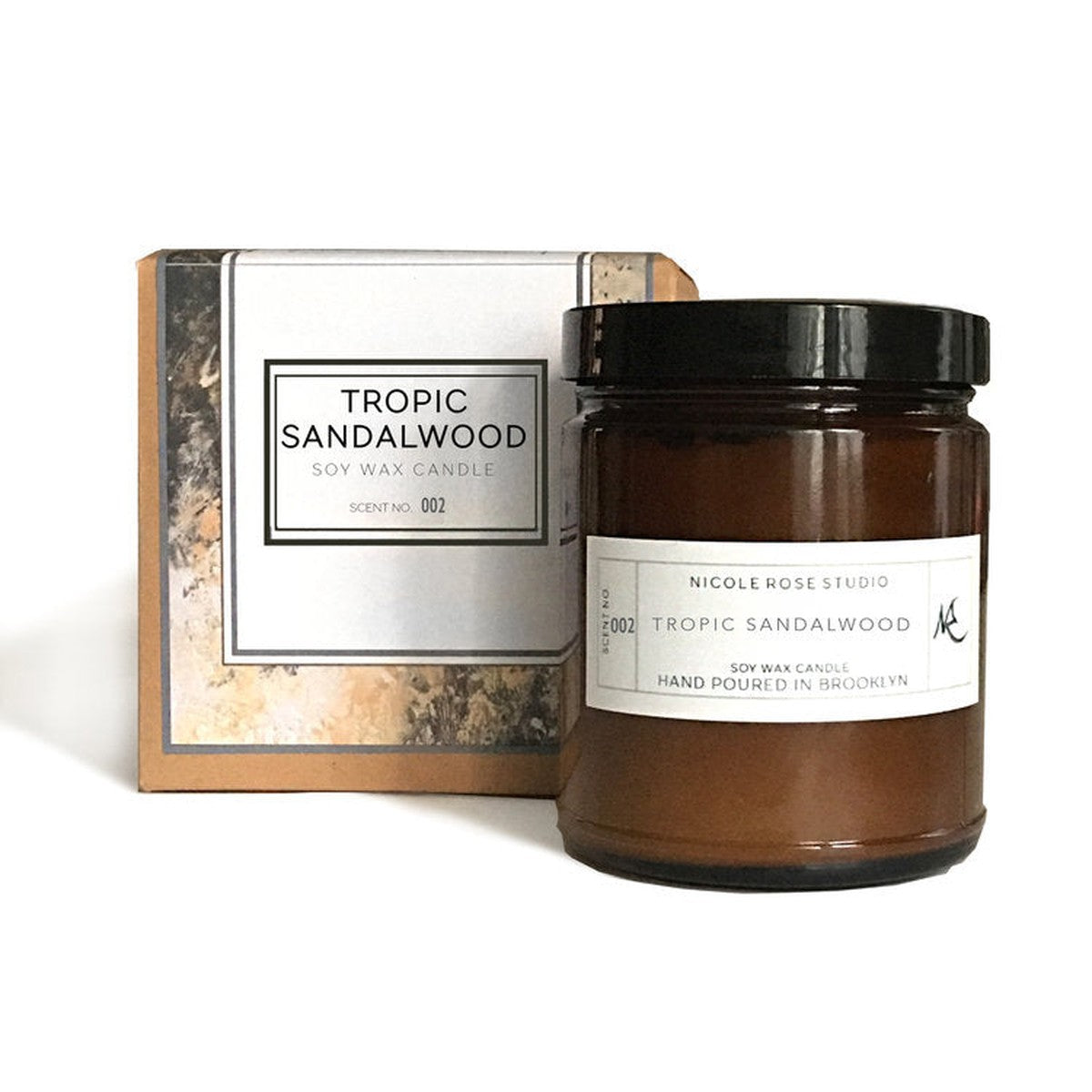 Tropic Sandalwood Soy Candle — 8 oz