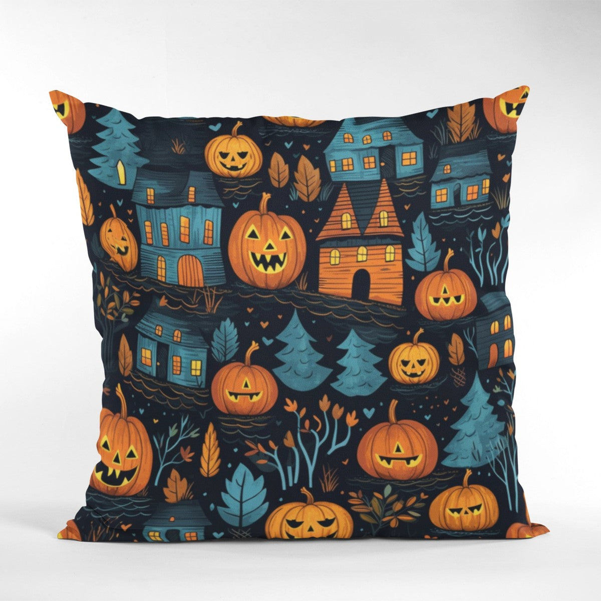 Halloween Throw Pillow — Printed Cover with Insert