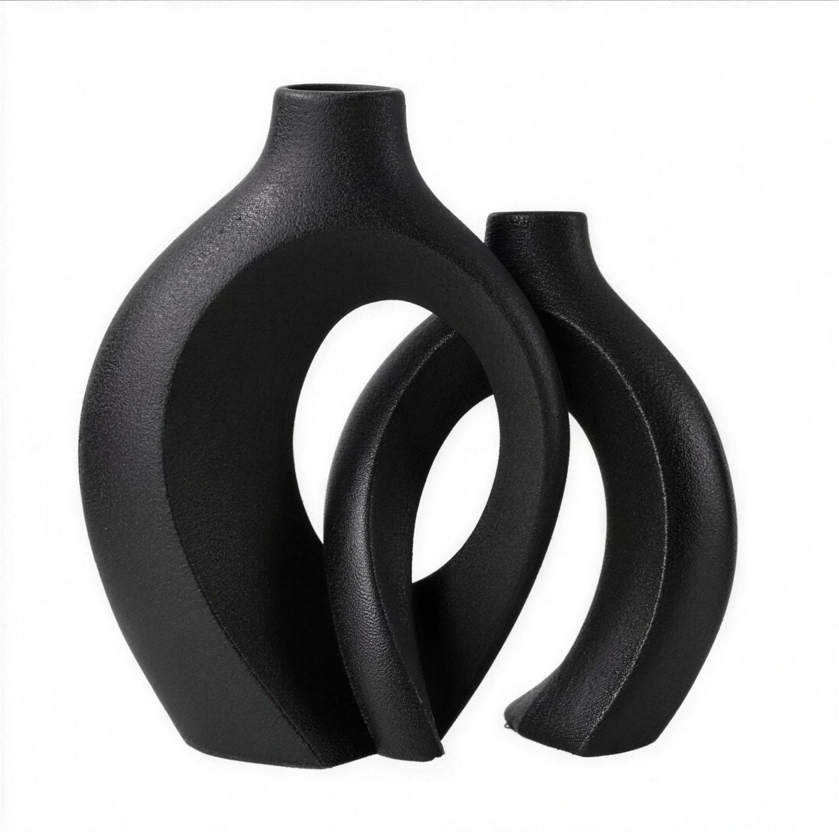 Sculptural Ceramic Vase — Oversized
