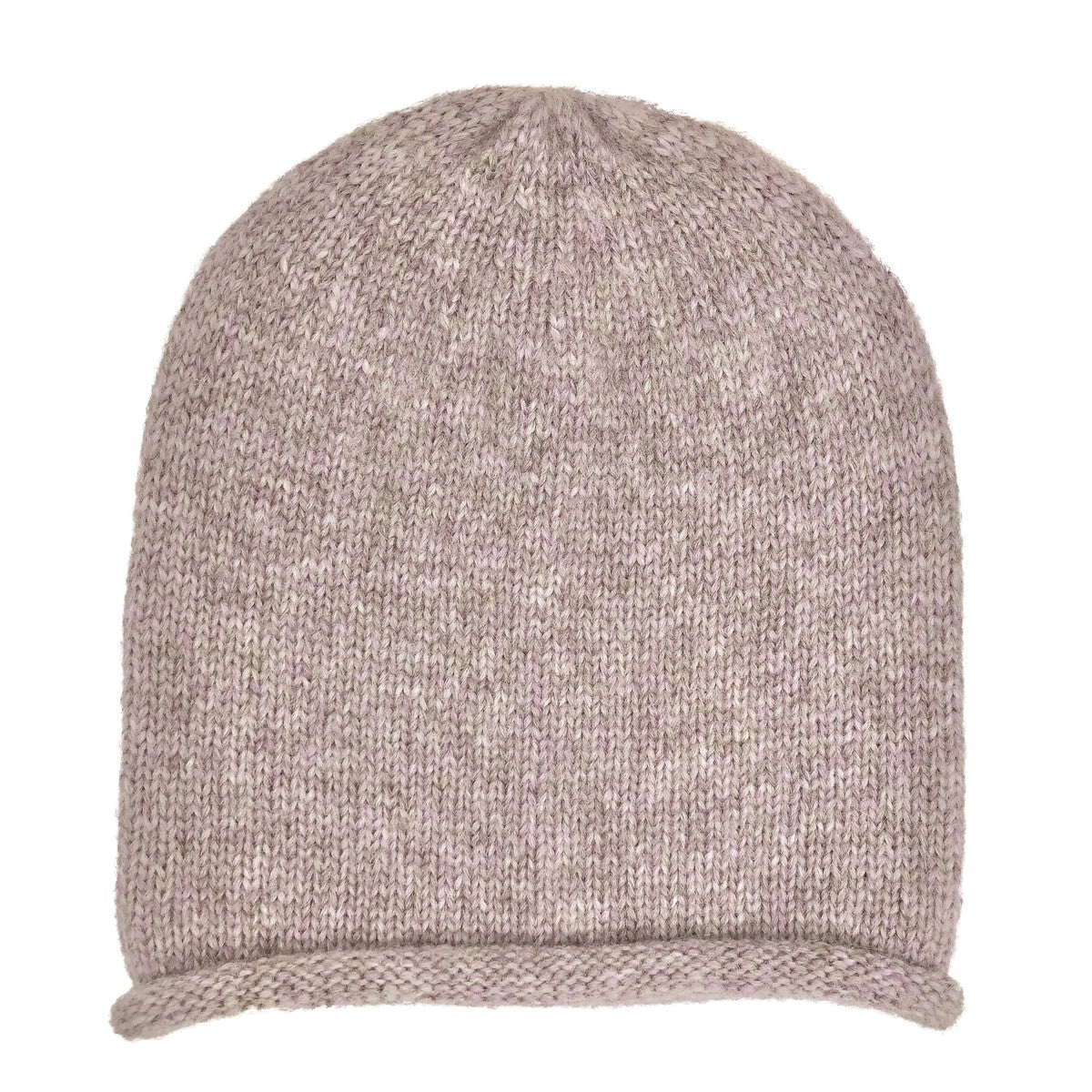 Essential Knit Alpaca Beanie — Blush
