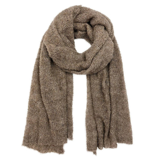 Ultra-Plush Alpaca Wrap Scarf — Autumn