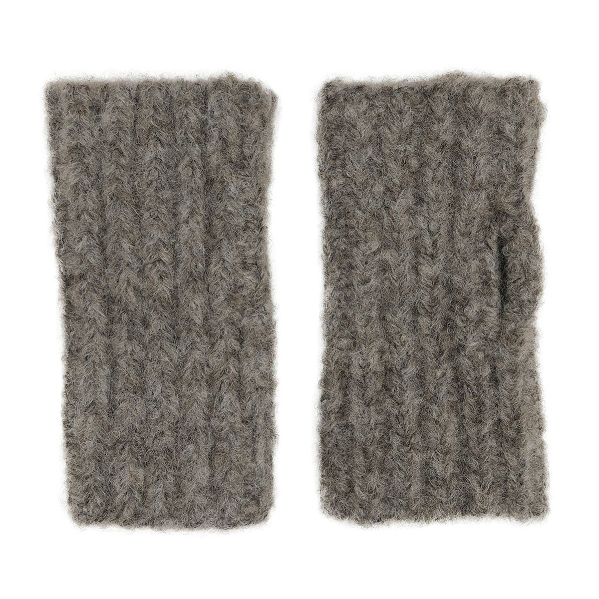 Ribbed Alpaca Gloves — Autumn