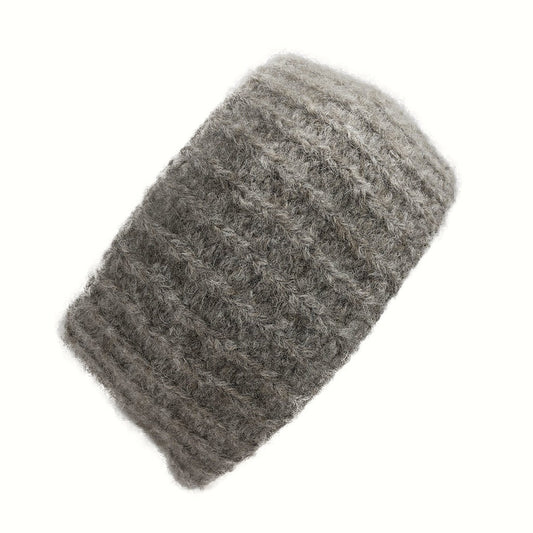 Ribbed Alpaca Ear Warmer — Autumn