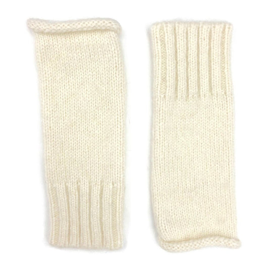 Essential Knit Alpaca Gloves — Snow